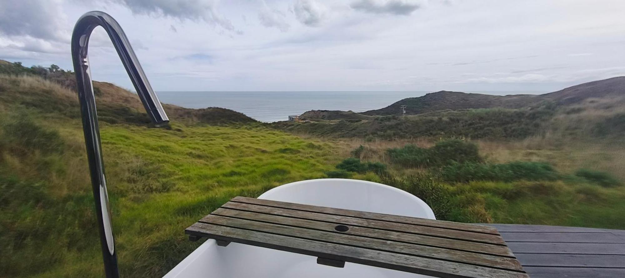 Waiuku Seaview Retreat -Amazing Ocean Views And Outdoor Bathヴィラ エクステリア 写真